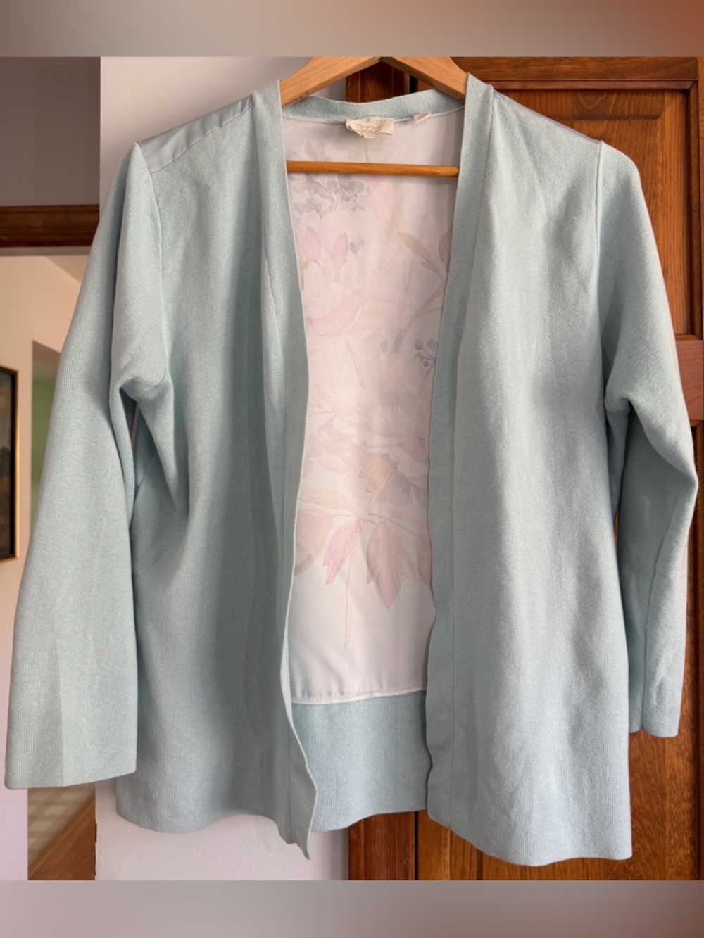 Ted Baker Open Front Cardigan Greccia Floral Back 4 S Small